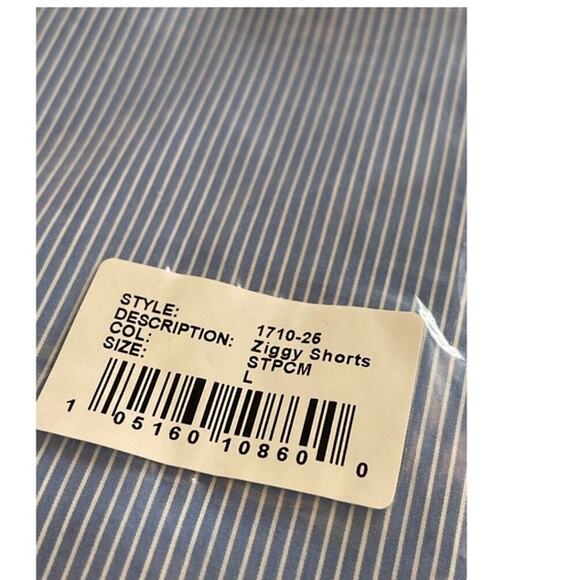 Ser.O.Ya Men's Ziggy Swim Trunk Shorts in Blue Stripe Combo Size L NWT - Picture 7 of 9